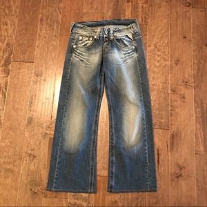 Replay boyfriend jean button up fly